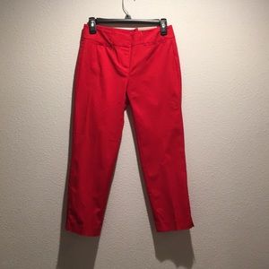 Ann Taylor factory petite signature cropped pant